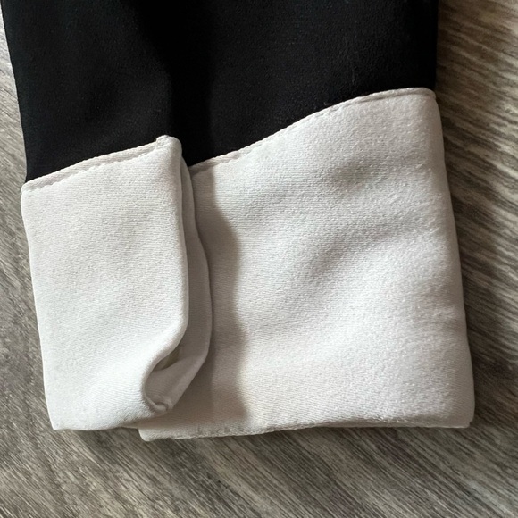 Victoria Beckham for target bunny collar long sleeve black shift dress. Size XS - Picture 9 of 13